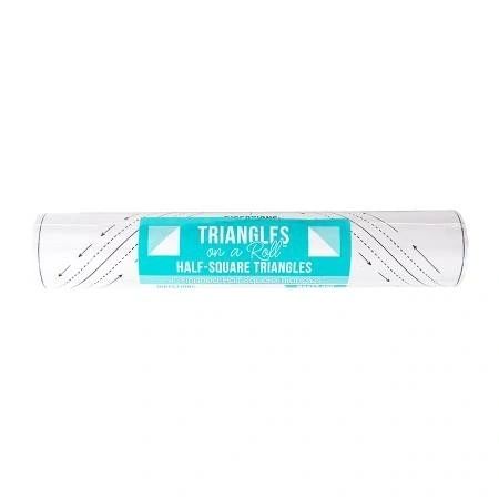 Triangles on a Roll 4in Half Square 50ft Roll # ISE-H400