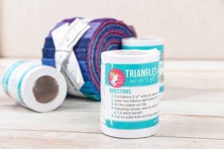 1in Precut Friendly Half Square Triangle Papers # ISE-PC100