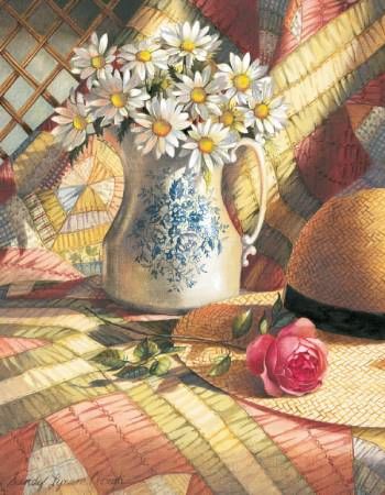 Note Cards Pitcher Of Daisies # ITTSC02