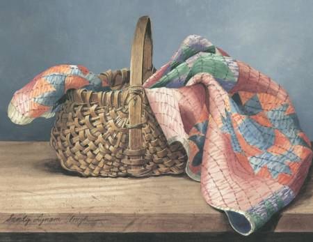 Note Cards Quilt In A Basket # ITTSC03