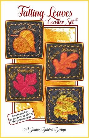 Falling Leaves Coaster Set # JBDFLC