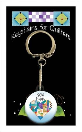 Keychain Sew Happy # JHD-KC1