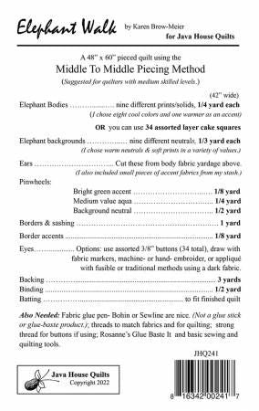 Elephant Walk # JHQ241