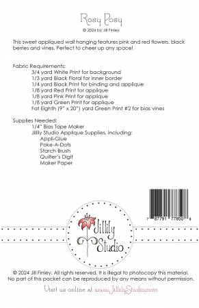 Rosy Posy Pattern # JILL2440