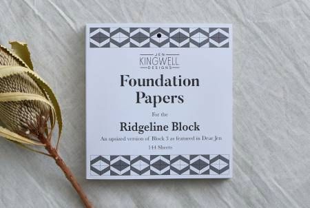 Ridgeline Foundation Paper Piecing Pad # JKD-0080