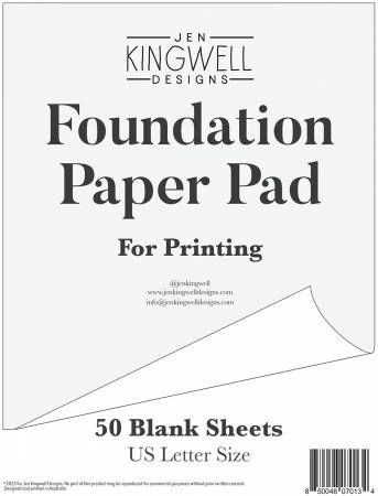 Foundation Papers - Blank US Letter Page Size # JKD-0134