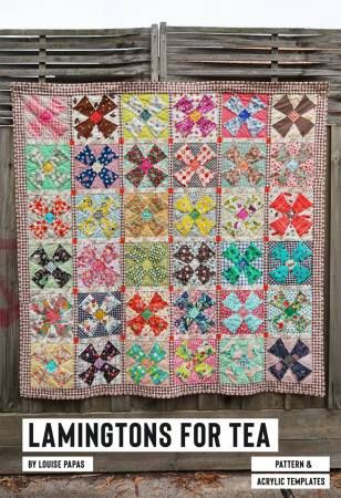 Lamingtons For Tea Pattern and Acrylic Templates # JKD-8915