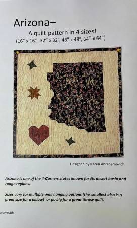 Arizona Quilt Pattern # KA-003