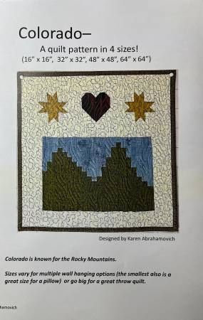 Colorado Quilt Pattern # KA-006