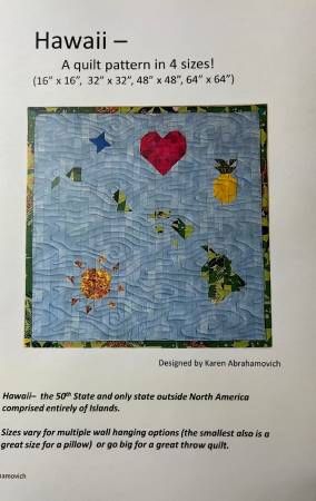 Hawaii Quilt Pattern # KA-011