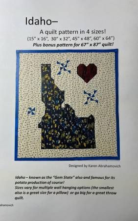 Idaho Quilt Pattern # KA-012