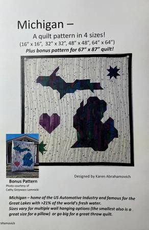 Michigan Quilt Pattern # KA-022
