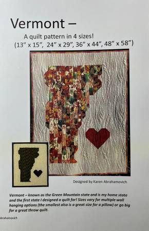 Vermont Quilt Pattern # KA-045