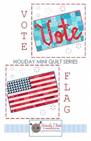 Vote and Flag Mini Quilts # KFQP175