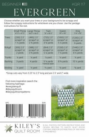 Evergreen # KQR117
