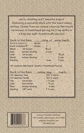 Back To the Barn # KT-22138