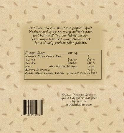 Barn Starn KT Charm Pattern # KT-55033