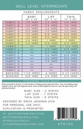 The August Quilt Pattern # KTQ130