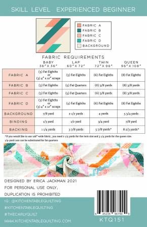 The Carly Quilt Pattern # KTQ151