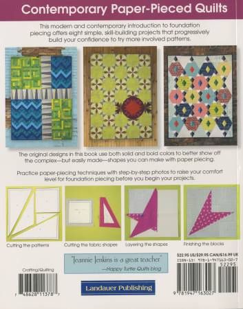 Contemporary Paper-Pieced Quilts # L027