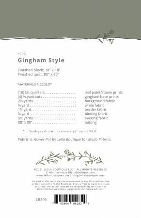 Gingham Style # LB206