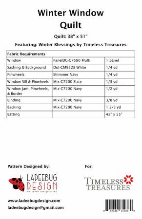 Winter Window # LBPTNT0015