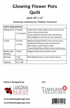 Glowing Flower Pots # LBPTNT0079