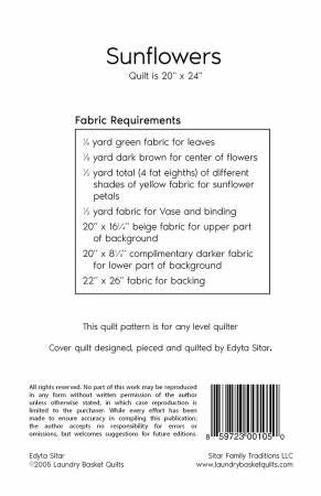 Sunflowers # LBQ-0105-P