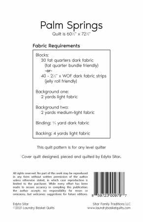 Palm Springs # LBQ-0979-P