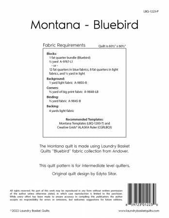 Montana - Bluebird # LBQ-1223-P