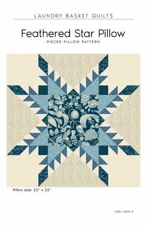 Feathered Star Pillow # LBQ-1303-P