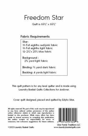 Freedom Star # LBQ-1329-P