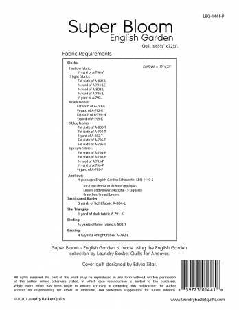 Super Bloom - English Garden # LBQ-1441-P