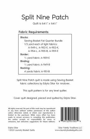 Split Nine Patch # LBQ-1501-P