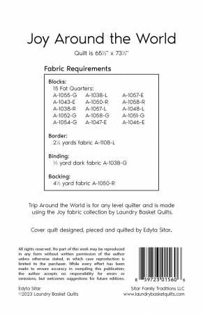 Joy Around the World # LBQ-1560-P