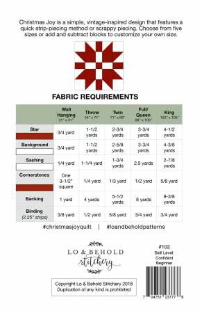 Christmas Joy # LBS-102