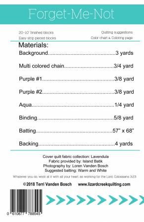 Forget-Me-Not # LCQ-118