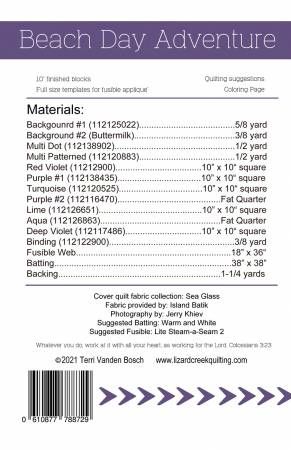 Beach Day Adventure # LCQ-139