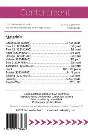 Contentment # LCQ-163