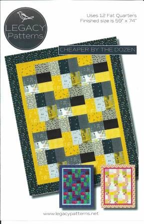 Cheaper By the Dozen Quilt Pattern # LEG5101