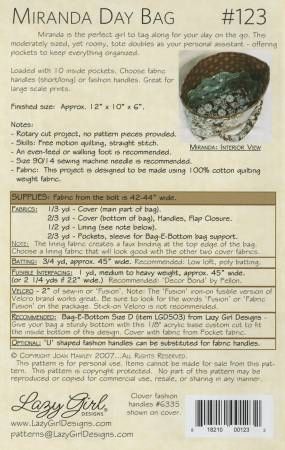 Miranda Day Bag # LGD123