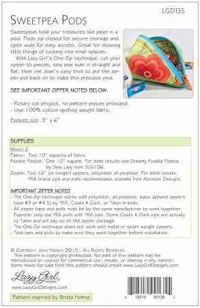 Sweetpea Pods # LGD135