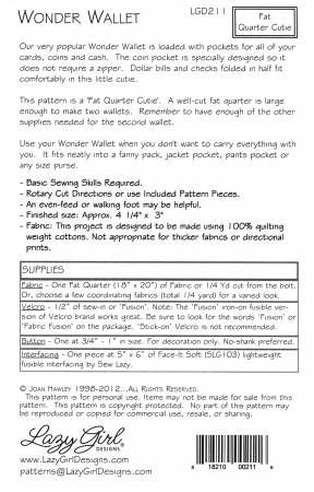 Wonder Wallet # LGD211