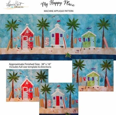 My Happy Place Applique Sewing # LKD-6457