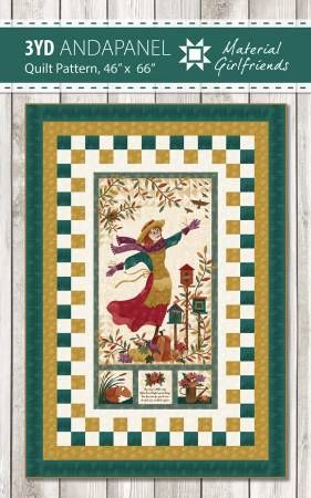 3yd Andapanel Quilt Pattern # MG100