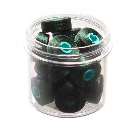 Magna-Glide Delights Style L 72yd Pre-wound Bobs Totem Green 20 Per Jar # MGDL-60350-F