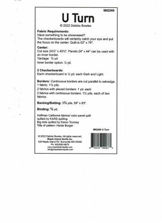 U Turn # MIQ360