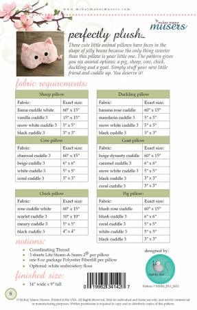 Barnyard Buddies Jelly Bean Pillow Pattern # MMM0232