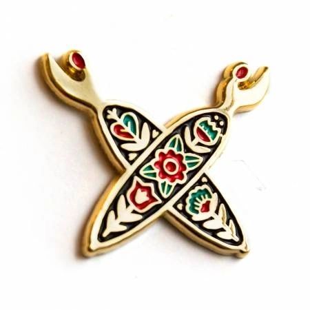 Seam Rippers Enamel Pin # MVEP0751