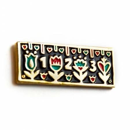 Ruler Enamel Pin # MVEP0836